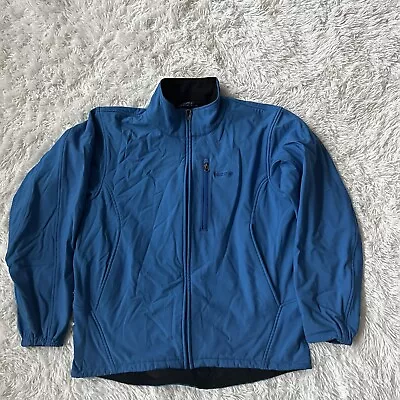 Marmot Soft Shell Jacket Men’s Sz Large Blue Good Condition • $29.99