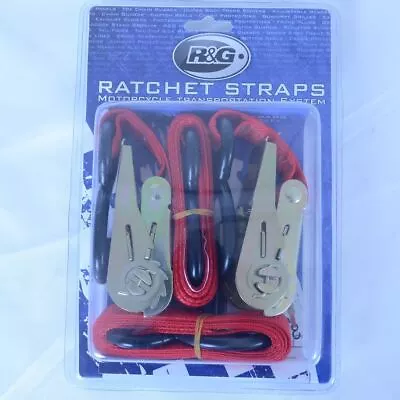 Straps - Ratchet Straps Red (Pair 25mm Ratchet Straps) Universal • $17.14