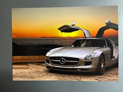 Mercedes SLS AMG Gullwing Coupe Print Picture RARE!! Frameable Awesome L@@K • $9.95