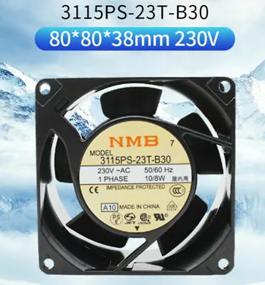 3115PS-23T-B30 8CM 8038 220V 10/ 8W High Temperature Resistant AC Fan • $42