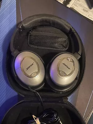 Bose QuietComfort 15 Acoustic Noise Cancelling Headphones *Needs New Ear Pads* • $12