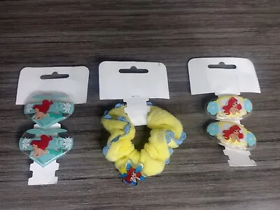  Vintage Disney Hair Barrettes The Little Mermaid Ariel  Vintage Hair Clips  • $25