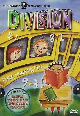 Learning Treehouse: Math - Division New DVD  Peter Jackson • $6.50