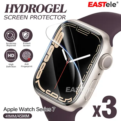3x For Apple IWatch Series Ultra 9 8/7/SE 40/44/41/45/49mm Screen Protector • $7.95