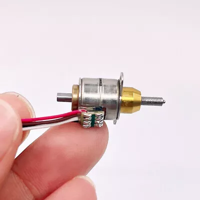 DC 5V Micro Mini 10mm 2-Phase 4-Wire Stepper Motor Telescopic Linear Screw Shaft • $11.25