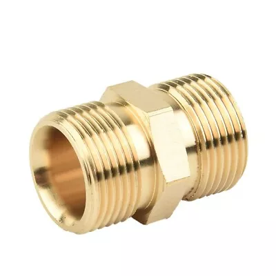 High Quality M22/15mm Male Adaptor For Karcher Power Pressure Washer Pump Hose • $21.46