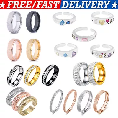2023 Fashion Women Classic Retro Color Silver Finger Knuckle Rings Set Jewelry • $2.92