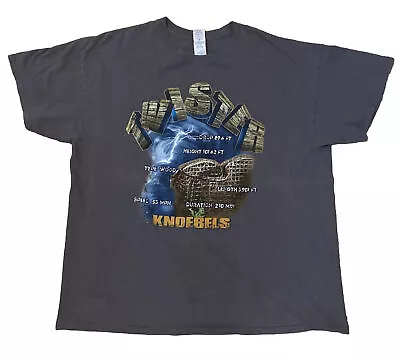 VINTAGE KNOEBELS Theme Amusement Park T Shirt - TWISTER Wooden Roller Coaster XL • $24.99