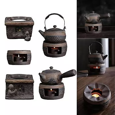 Tea Warmer  Japanese Style Ceramic Tea Set Tools Kettle Stove Holder Pot Holder • £26.90