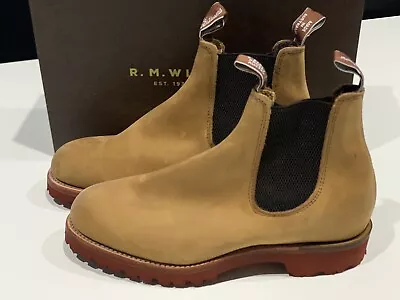 NEW RM Williams Urban Turnout Mustard Distressed Leather Men’s Boots Shoes US8 • $449