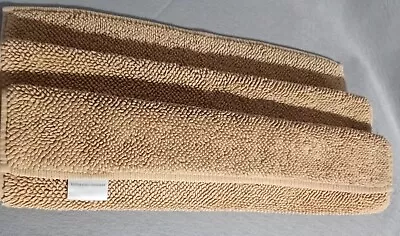 Restoration Hardware Heavy Turkish 100% Cotton Beige Bath Mat 21  X 33  VGUC  • $32