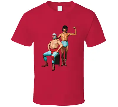 Wrestling Nacho Libre Wrestler Match Vector Film Funny T Shirt Tee Gift New • $19.98