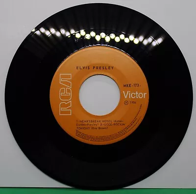 7  45rpm - Elvis Presley Heartbreak Hotel - RCA Victor MKE-173 Mexican Pressing • $15