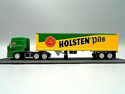 Matchbox Holsten Pils DAF Tractor Trailer Truck 1:100 Scale Diecast Brewery Beer • $34.99