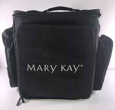 Mary Kay Consultant Traveling Bag Makeup Storage Tote Black Case Organizer Heavy • $29.99