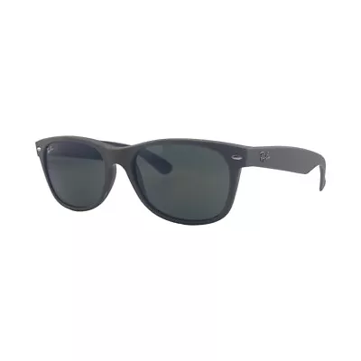 Ray-Ban RB2132 New Wayfarer Rubber Green On Black Sunglasses 55mm 18mm 145mm • $80