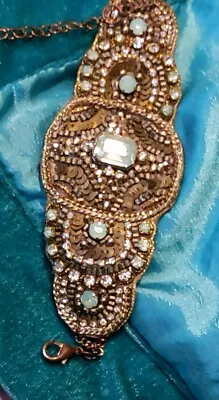 £12 • Buy Accessorize Embellished Satin Ladies Bracelet 