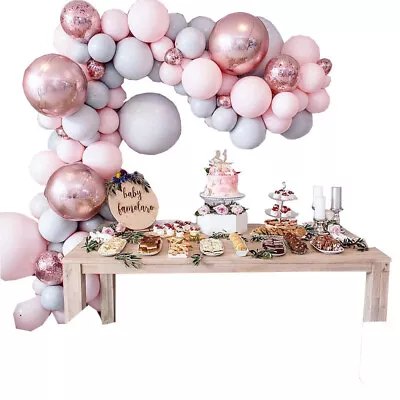 $13.99 • Buy Macaron Balloon Arch Garland Kit Baby Shower Wedding Birthday Party Decor US