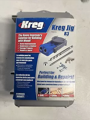 Kreg R3 Pocket Hole Jig Joinery System Kit (NEW) UNOPENED BOX • $29.99