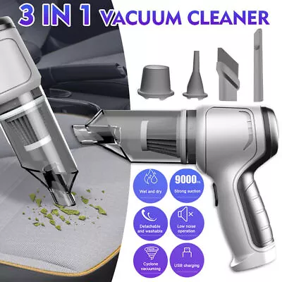 9000PA Handheld Cordless Vacuum Cleaner Home & Car Dust Blower Mini Air Duster • $15.69