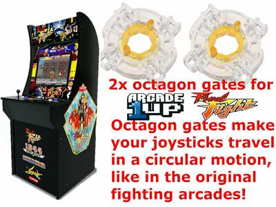 Arcade1up Final Fight Mortal Kombat 2 Marvel Super Heroes Circle Octagon Gates • $10.95