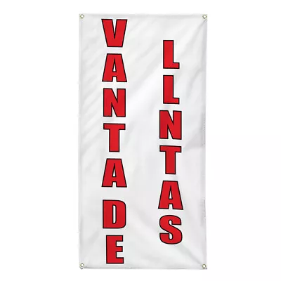 Vertical Vinyl Banner Multiple Sizes Venta De Llantas Tire Deal Auto Body Shop • $23.99