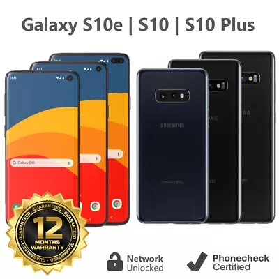 Samsung Galaxy S10 | S10 Plus | S10e - 128GB (Unlocked) Smartphone - All Colors • $204.95