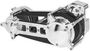 Ultima Polished 3.35  Drag Race Style Belt Drive For Harley Dyna Models '90-'06 • $1282.49