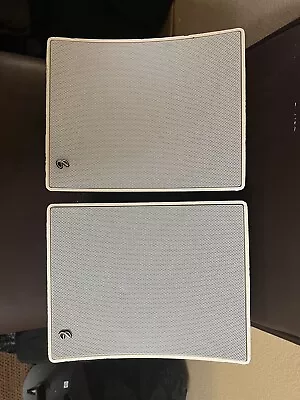 Pair Of INFINITY Outrigger White Indoor/Outdoor Speakers. • $85