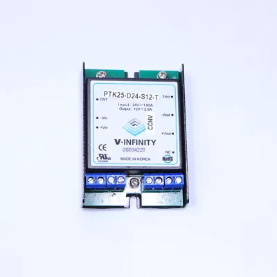 $17.50 • Buy * V Infinity Ptk25-d24-s12-t Power Supply Converter