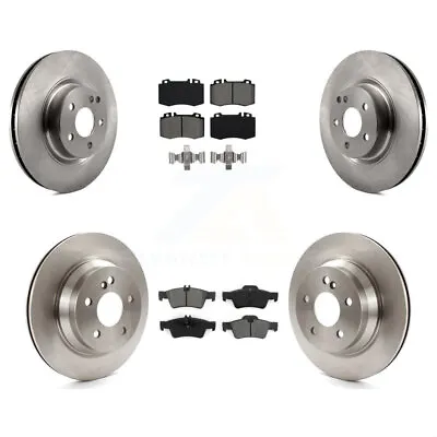 Brake Rotor And Semi-Metallic Pad Front Rear Kit For Mercedes-Benz CLS550 CLS500 • $207.65