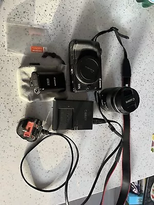 Canon EOS M3 24.0MP Digital Camera - Black (Kit W/ 18-55mm EF-M IS STM Lens) • £170