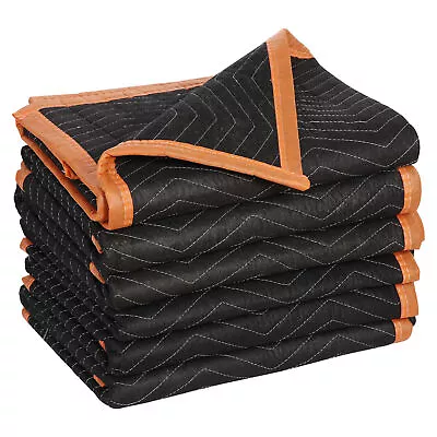  Heavy Duty 6 Pack Moving Blankets 72  X 40  Pro Economy Shipping Furniture Pads • $27.58