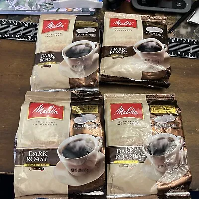 4 Bags Melitta Dark Roast Coffee Pods For Senseo & Hamilton Beach Brewers Pods • $26.99