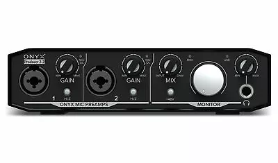 Mackie Onyx Producer 2.2 2x2 USB Audio MIDI Recording Studio Interface -UC • $79