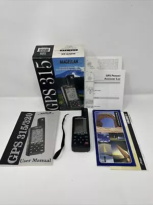 MAGELLAN GPS 315 Portable GPS Navigator Boating Fishing Hunting Hiking Working • $24.90