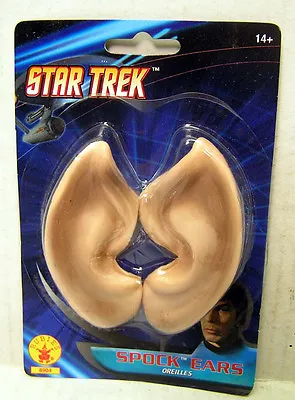 £19.65 • Buy STAR TREK Spock Ears/Ear Tips- Costume/Uniform/Prop/Cosplay/Halloween