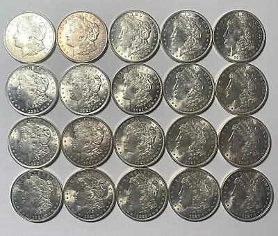 ✯ 1921 GEM BU Morgan Silver Dollar MS+ ✯ 1x Choice Mint UNC+ From Roll Lot ✯ • $78