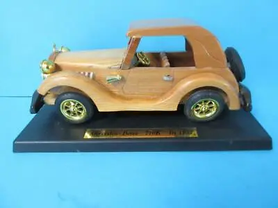 Awesome Mercedes Benz Type 770k In 1937 Wooden Model Car Wood Rare Vintage • $14.98