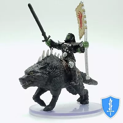 Orc Rider On Dire Wolf - Rusty Dragon Inn #44 Pathfinder Battles D&D Miniature • $10.79