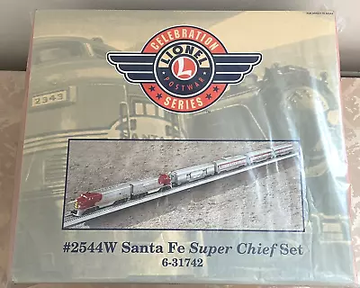 Factory Packed Lionel 6-31742  #2544w Santa Fe Super Chief Passenger Set New • $975