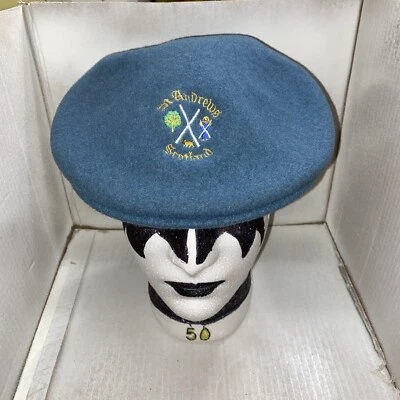 $21 • Buy Kangol Saint Andrews Scotland Newspaper Boy Style Hat Made In England Wool Large