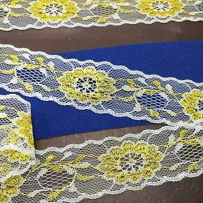 Haberdashery Broderie Anglaise  Antique Lingerie Knitting Scalloped Lace • £1.20