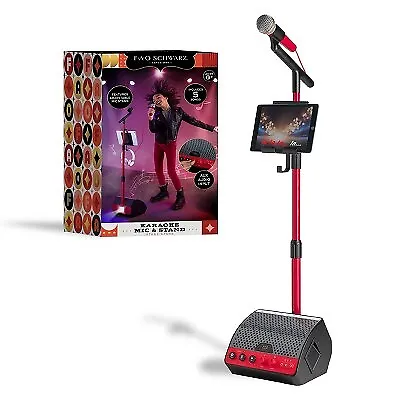 FAO Schwarz Microphone With Stand And Tablet Holder • $9.99