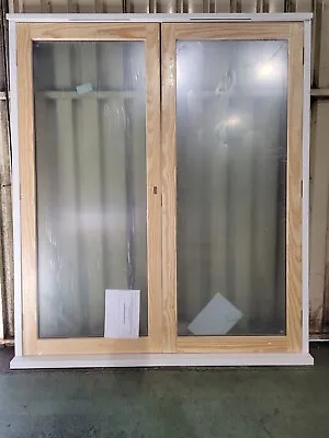 £699 • Buy 54mm Unfinished External French Doors With White Painted Frame 1.2, 1.5 & 1.8m