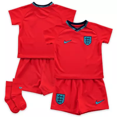 BNWT Official England Nike Away 18 - 24 Month Baby 2022-2023 Football Kit New UK • £14.95