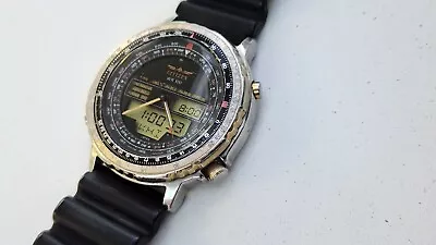 Vintage Citizen Wingman Ana Digi Watch C080 Made In Japan • $119