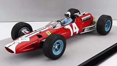 Tecnomodel FERRARI F1 512 USA GP 1965 RODRIGUEZ #14  W/Figure LE90  1/18 New! • $289