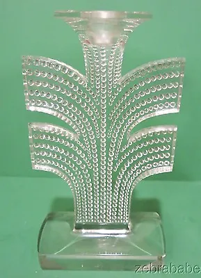 R Lalique Tokyo Candlestick Model 2119 Circa 1935 • $1295