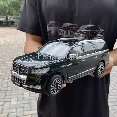 1:18 Scale LINCOLN NAVIGATOR 2022 Metal Diecast Model Car Manhattan Green • $237.31